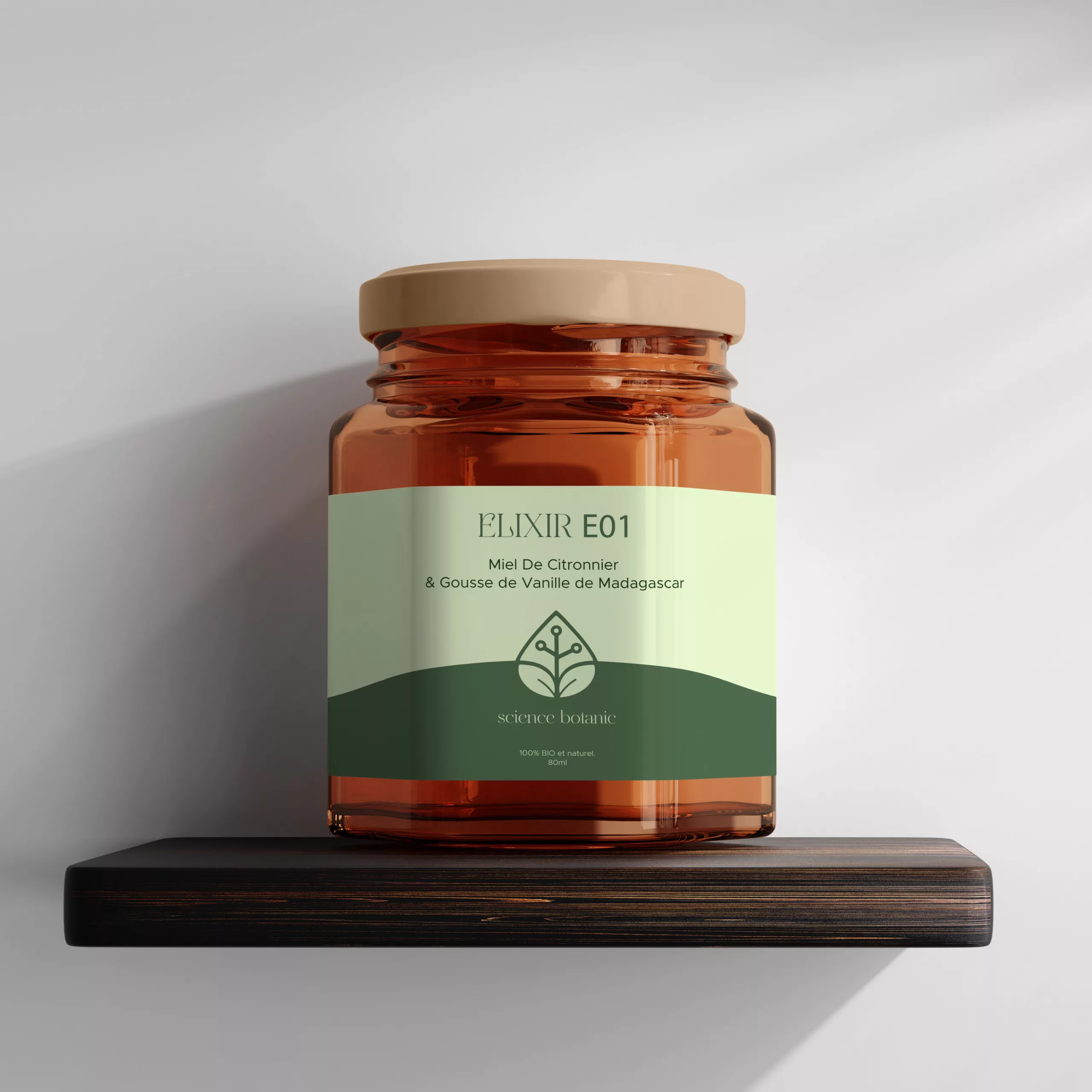 ÉLIXIR E01 - Miel De Citronnier & Gousse de Vanille de Madagascar